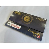 (READY STOK)1/4 DINAR 1.06 gram GOLD BAR by MAA PRECIOUS METALS