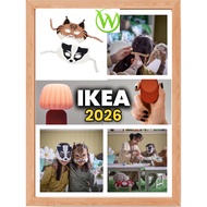 SKOGSDUVA Mask Badger/lynx, set of 2, badger/lynx various colors