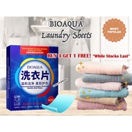[INSTOCK] BIOAQUA Laundry Sheet/ Detergent Sheet Concentrated Formula