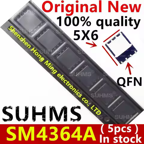 (5piece)100% New SM4364A QFN-8 Chipset
