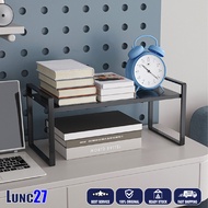 Kitchen Rack Stackable Plate Cabinet Shelf Spice Rack Organizers Adjustable Extendable 31cm-55cm Rak