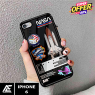 Case IPHONE 6  - Casing IPHONE 6  Terbaru 2021 Aero Case [ NASA] Silikon IPHONE 6  - Case Hp - Cassi