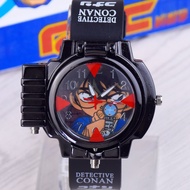 Detective Conan Kids Watch Laser Toy kid Watch jam tangan budak Conan Animation Watch detective cona