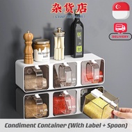 Condiment Container Spice Container Spice Jar Condiment Box
