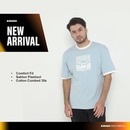 Erigo T-Shirt Agusto Baby BlueRing Tee - Unisex T-Shirt