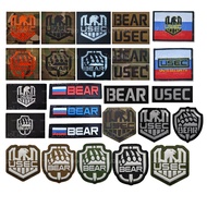 Personalized Escape From Tarkov Game Peripheral Armband USEC Letters BEAR velcro Badge Tactical Refl