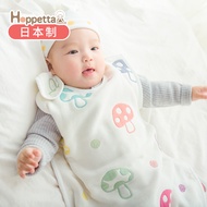 ผ้าห่มกันเตะใช้ได้ทั้งสี่ฤดูสำหรับเด็กทารกฤดูใบไม้ผลิและฤดูใบไม้ร่วงผ้าสาลูหกชั้นลายเห็ด Hoppetta จากญี่ปุ่น