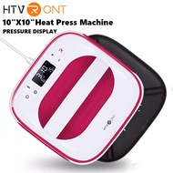 HTVRONT 220V Heat Press Machine for T-Shirts 10"X10" Iron Press for Sublimation and HTV Vinyl Shirt 