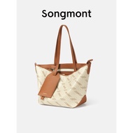 Songmont Tote Bag Large Capacity Commuter Shoulder Bag Ladies Diagonal Bag