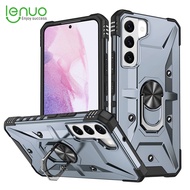 LEnuo hút nam châm xe Ốp điện thoại cho Samsung Galaxy a03s a02s A02 Ốp kèm khung lưng chống sốc bảo