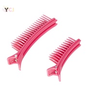 <YCJ> Hair Grip Clamps Salon Hair Section Cutting Clips Comb Barber Dyeing Perm Hair Pins Home DIY B