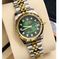 Stock baru【Datejust】 Rolex Jam tangan perempuan original 100% Automatik /Automatic women's Watch 32m