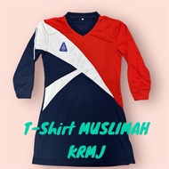 2024 T-Shirt Muslimah KRMJ Jersey Muafakat Johor/ Baju Karektor Murid Johor