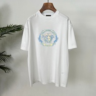 T-shirt Versace/T-shirt Versace bercorak lengan pendek uniseks T-shirt sukan T-shirt lengan pendek a