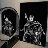 2025 1PC Berserk Poster Self-adhesive Art Waterproof Paper Sticker Coffee House Bar Room Wall Decor