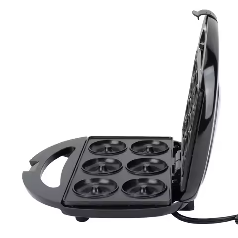 Mini Donut Maker Electric Doughnut Making Machine Non Stick Automatic Intelligent Temperature Contro