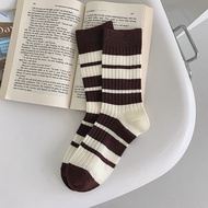 Kaos Kaki Wanita Korea Motif Garis Line 6882 Kaos Kaki Panjang Bear Socks Karakter Ankle Socks Korea