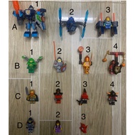 Lego minifigures genuine nexo knight characters