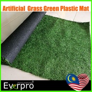 Simulation lawn carpet artificial turf outdoor roof decoration site enclosure fake grass green artificial plastic mat 1 Meter x 2 Meter