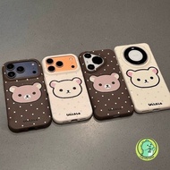 Cute Rilakkuma Phone Case For Vivo Y39 Y38 Y37 Pro Y36 Y58 Y56 Y55 Y78 Plus Y77 Y77E Y76S Y75 Y74S Y