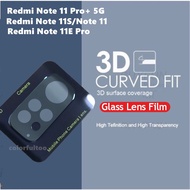 Full Cover Screen Protector For Xiaomi Redmi Note 11 Pro+ 5G 11S 10S Note11Pro+ Plus 11E Pro Note10 4G 5G 3D Full Coverage Back Camera Lens Glass Protective Film