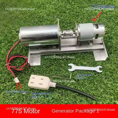 Generator Permanent Magnet Brushless Dc Motor 220V Double Bearing Silent Inner Rotor High Voltage Mo