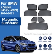 Car Sunshade for BMW 2 Series F45 2013-2024 218i 220i Front Windshield Rear Side Baby Window Sun Sha