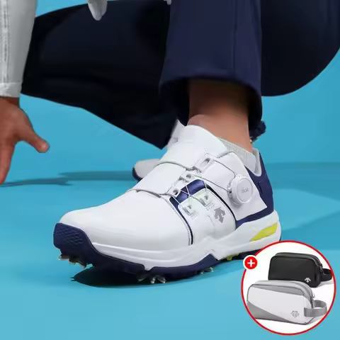 Descente Energize G TOUR Boa Golf Shoes with Pouch