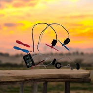 Part rc plane HW32 propeller 2pcs dynamo motor board landing gear