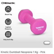 Kinetic Dumbbell Neoprene 1 Kg - Pink ( Ace Hardware )