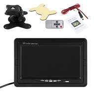 (DGHV) Mini TV 7 Inch HD Monitor 800X480 Portable Car LCD Screens on DVD/CMMB Two Input for Passenge
