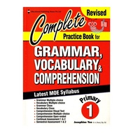 Complete Practice Book for Grammar, Vocabulary & Comprehension P1