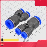 [3 Pieces]- PW10-6 Y-Tube Pneumatic Connector 10mm to 6-6mm Smart.hcm