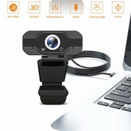 KEBIDU 1080P HD Webcam with Built-in HD Microphone USB Plug Play WebCam Widescreen Video for PC Desk