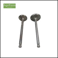 Engine Valve Intake / Exhaust (PAIR) 186F 10hp 186FA 12hp Air Cooled Diesel Engine