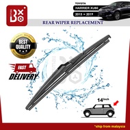 Toyota Harrier XU60 2013 - 2019 Rear Wiper Replacement Wiper Belakang