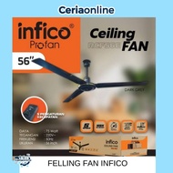 INFICO 56 Inch Iron Blade Celling Fan