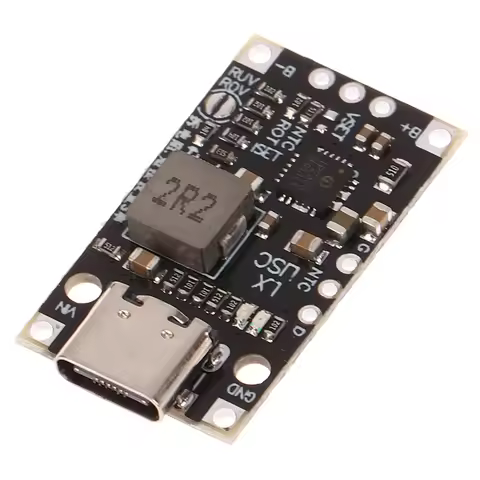Type-C 2S 3S 8.4V 12.6V Step-Up Boost Charger Board 18650 21700 3.7V LiPo Polymer Li-Ion Battery Cha