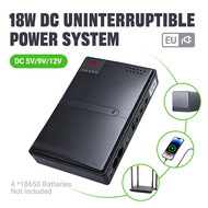 Mini UPS DC Backup Power Supply 18W 5V 9V 12V Output without Battery DC1018L Uninterruptible System 