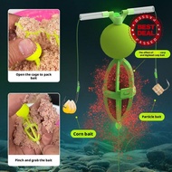 Bottom Fishing Bait Cage Double Hook For Powder Bait Granules Corn Earthworms Fishing Tackle C9c9