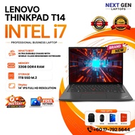 LENOVO ThinkPad T14 Office Laptop - Intel Core i7 | 14” FHD | 32GB RAM 1TB SSD | 2 Years Warranty