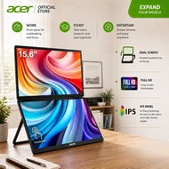 [New Launch Portable Dual Display Monitor] Acer PD163Q T 2x 15.6" FHD IPS Type-C Portable Dual Touch