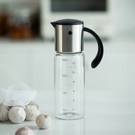 日本霜山 耐熱玻璃自動開合油壺-350ml