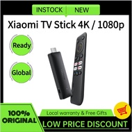 Instock--Xiaomi Mi TV Stick 4K/Xiaomi Mi TV Stick 1080p HDR Android TV Chromecast WiFi Bluetooth Netflix