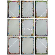 °•Ready Stock°• Scrapbook/Buku skrap/Folio binding set 
( FLOWER )