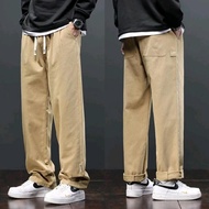 NEWCHAPTER Loose Slack Cargo Long Pants