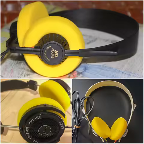 Ear Pad Foam Cushions For Sennheiser HD414 Grado SR60 SR80 SR60i SR80i SR125 SR225 SR325 SR SRI-Seri