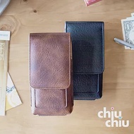 【CHIUCHIU】SAMSUNG Galaxy Note 10 Lite (6.7吋)復古質感犀牛紋雙卡層可夾式保護皮套(沉穩黑)