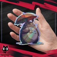 Large Hologram Sticker Studio Ghibli Totoro Umbrella