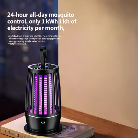 Direct-Inserted Mosquito And Insect Killer Ultraviolet Lamp Mosquito And Fly Catcher Portable Househ